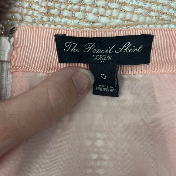J. CREW tweed pencil skirt - Picture 6 of 6